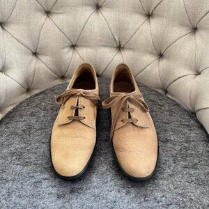 Tod's Nubuck Laced Up Derby Shoes